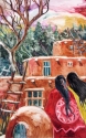 Pueblo with Yellow Hill