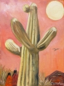 Sunlit Saguaro