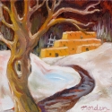 Pueblo Stream Winter