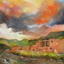 Pueblo Sunset à la Gigi