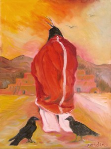"Spirit of the Crow Man—Taos"